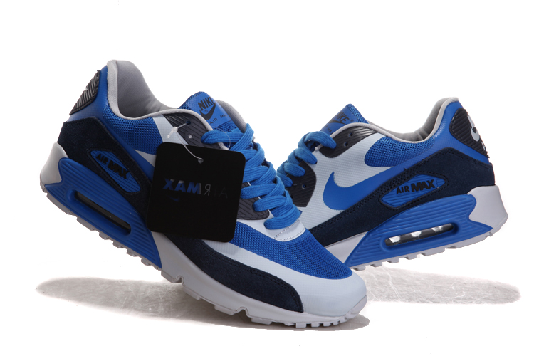 Nike Air Max Shoes Womens Blue/Black/Light Gray Online